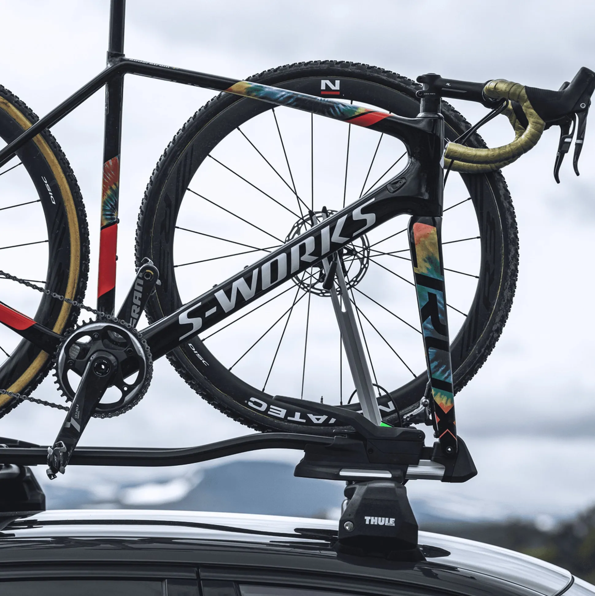 Portabici da tetto Thule TopRide
