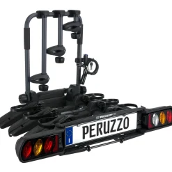 Portabici Peruzzo Pure Instinct per 3 biciclette per gancio traino