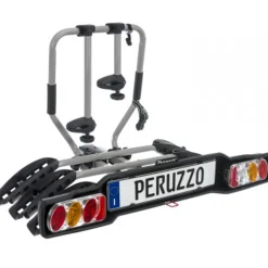 Portabici Peruzzo Siena per 3 biciclette per gancio traino