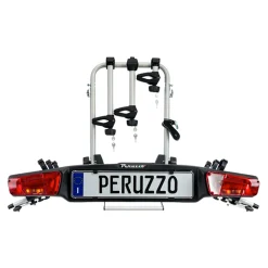 Portabici Peruzzo Zephyr per 3 biciclette per gancio traino