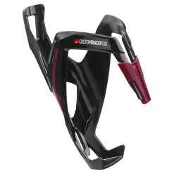 Portaborraccia Elite Custom Race Plus - Nero lucido bordeaux