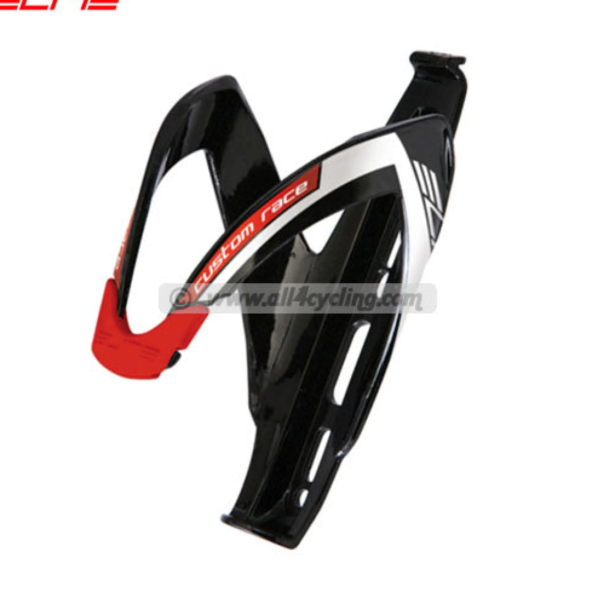 Portaborraccia Elite Custom Race - Nero/Bianco/Rosso