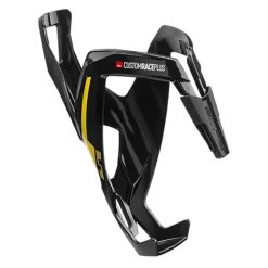 Portaborraccia Elite Custom Race Plus - Nero lucido giallo