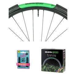 Ptn (Kit) Gravel XXS 700x33-38 + Valvole 47mm
