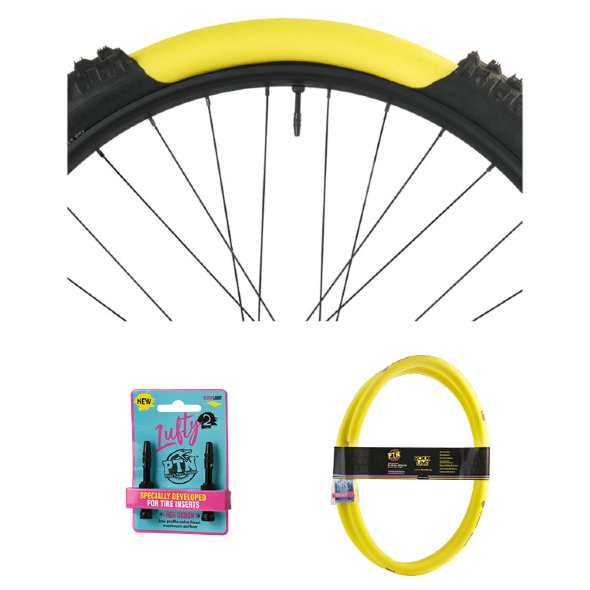 Ptn (Kit) Rokklie S 29x2,10-2,30"+ Valvole 47mm