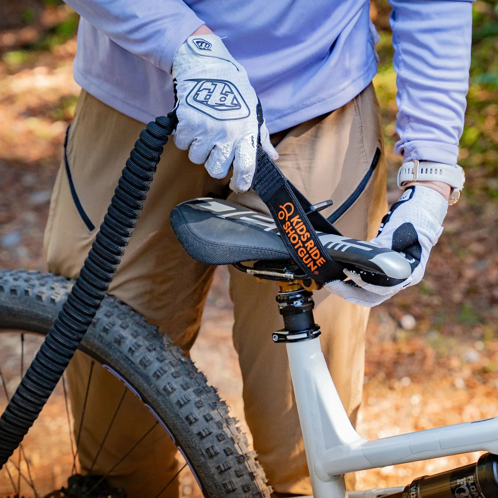Shotgun Bike Tow Rope Quick Fit - Nero
