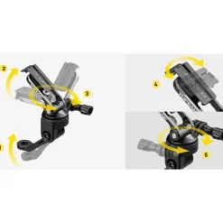 Supporto Topeak per MOTO RIDECASE Mount RM