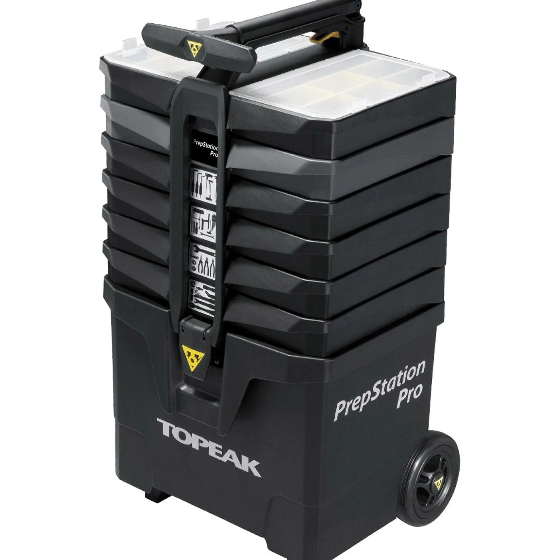 Trolley portautensili Topeak PrepStation Pro con 55 utensili