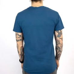 T-Shirt All4cycling - Blu