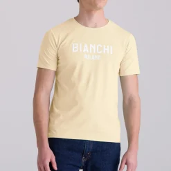 T-Shirt Bianchi Milano Fan - Bianco