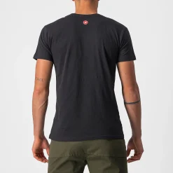 T-Shirt Castelli Ventaglio - Nero