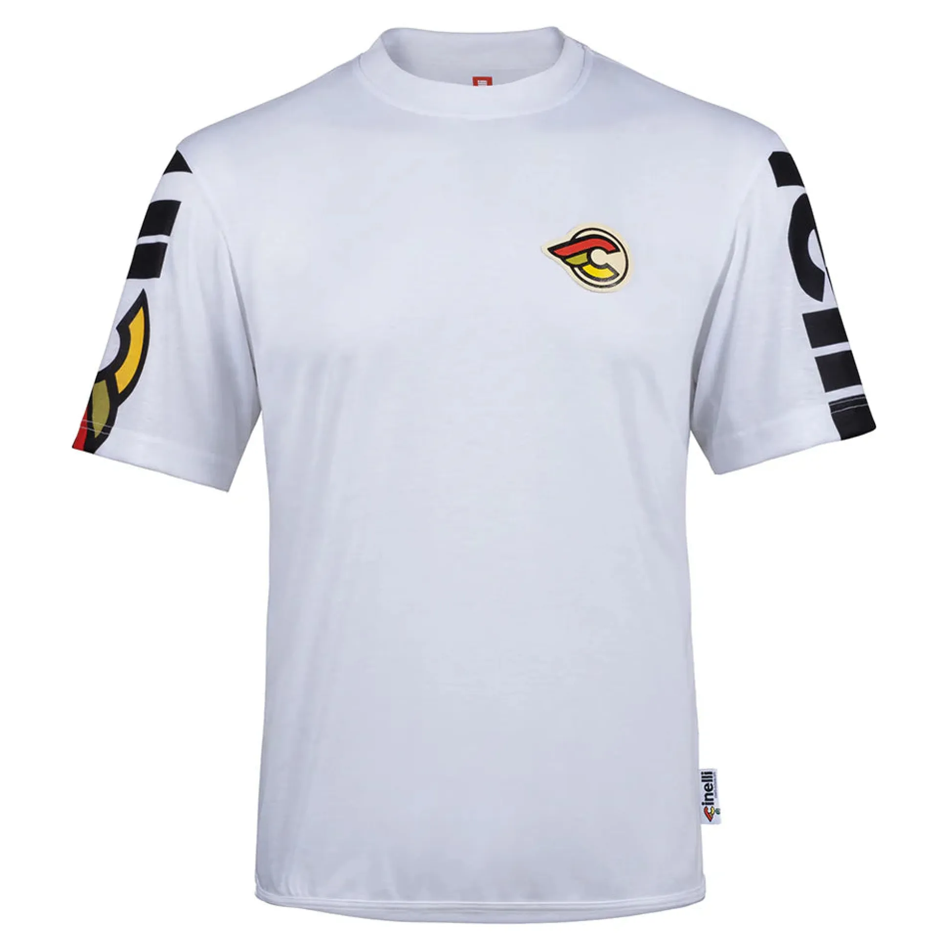 T-Shirt Cinelli Gravel - Bianco