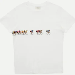T-Shirt Erstwhile Tete de la Course 90S - Bianco