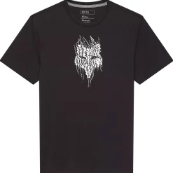 T-Shirt Fox Bark Tech - Nero