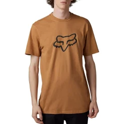 T-Shirt Fox Legacy Head - Marrone