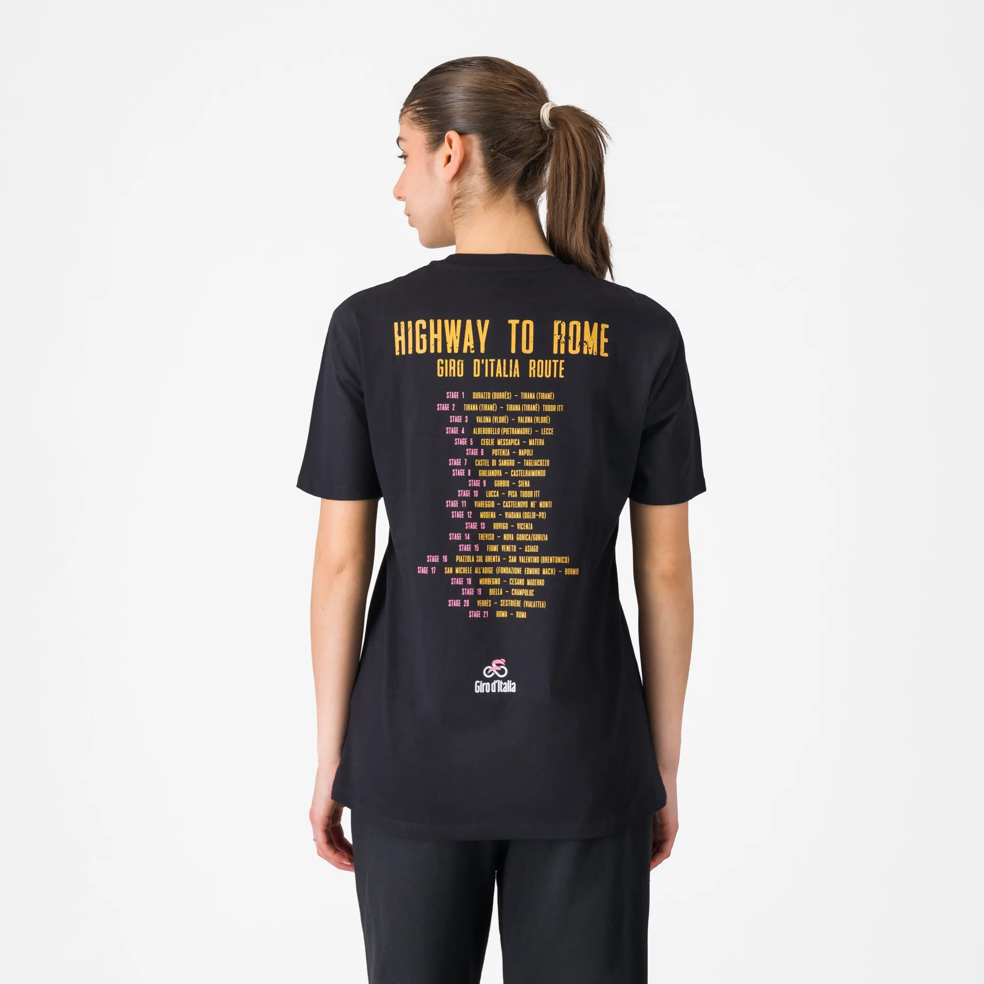 T-shirt Giro d'Italia - Highway To Rome