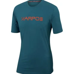 T-Shirt Karpos Stella Alpina - Azzurro