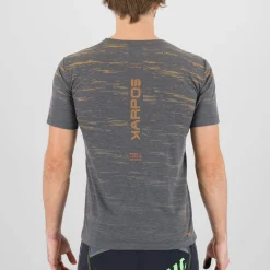T-Shirt Karpos Tremalzo - Grigio arancio