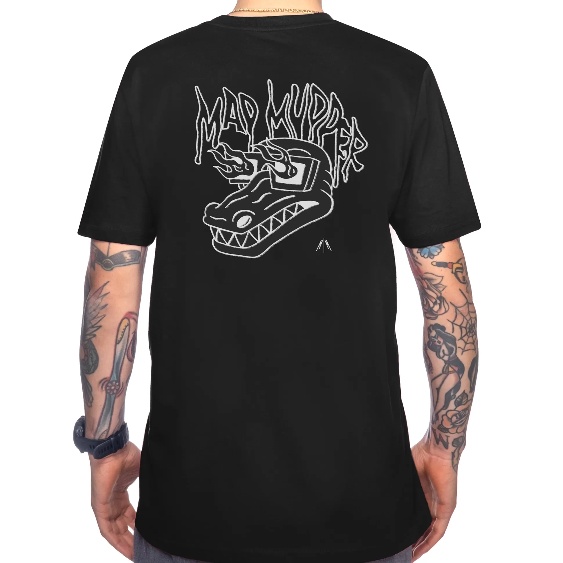 T-shirt Mad Mudder - Nero