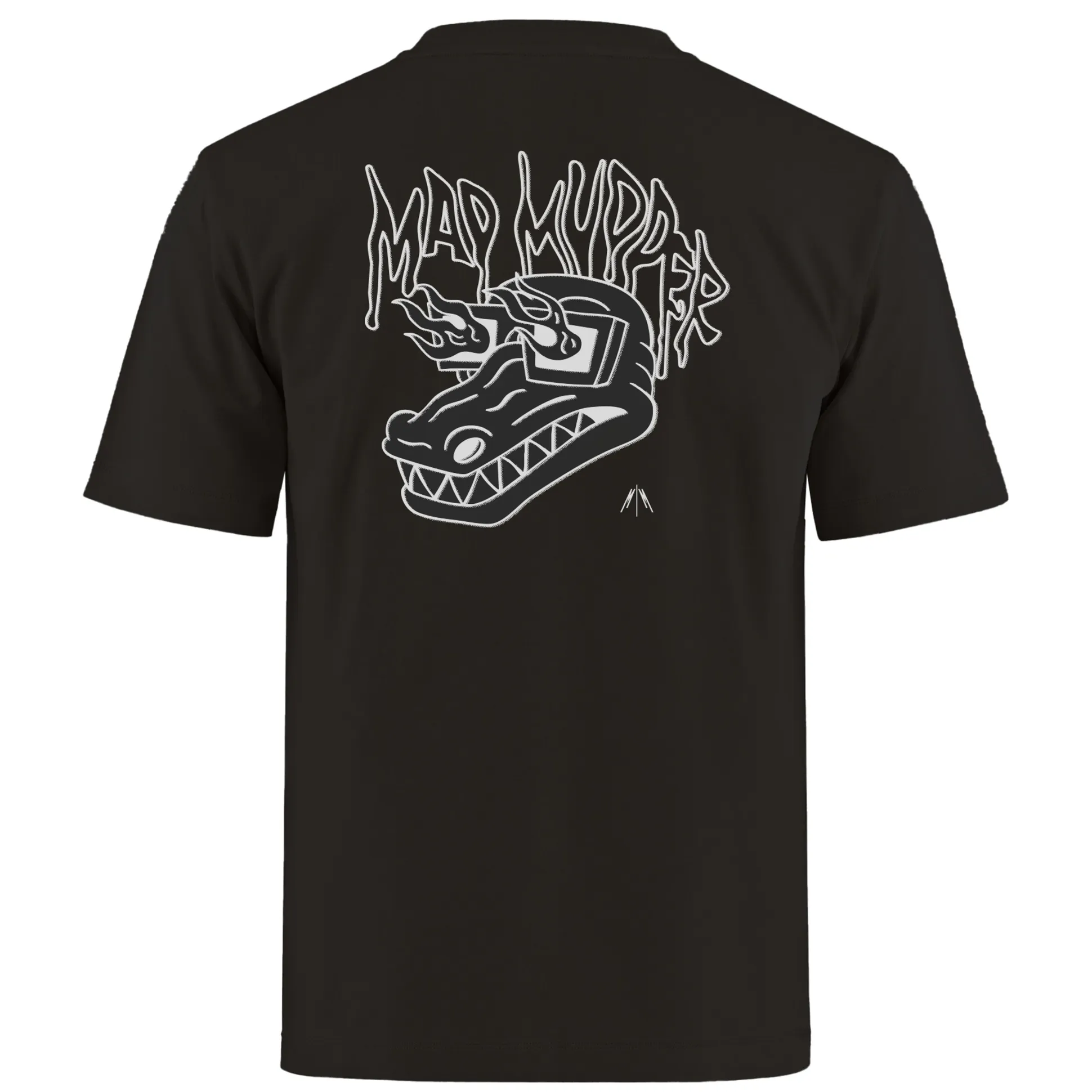 T-shirt Mad Mudder - Nero
