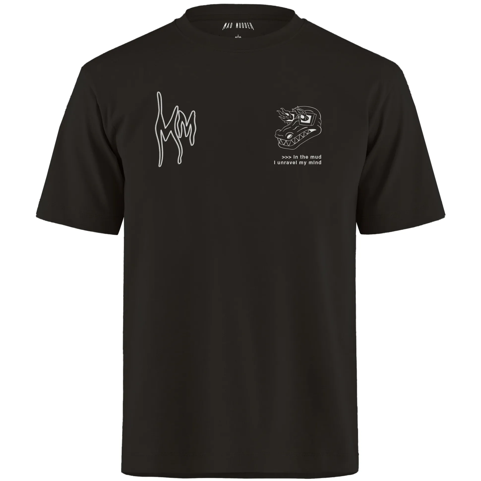 T-shirt Mad Mudder - Nero