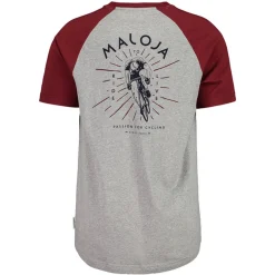 T-Shirt Maloja FadreinM - Grigio rosso