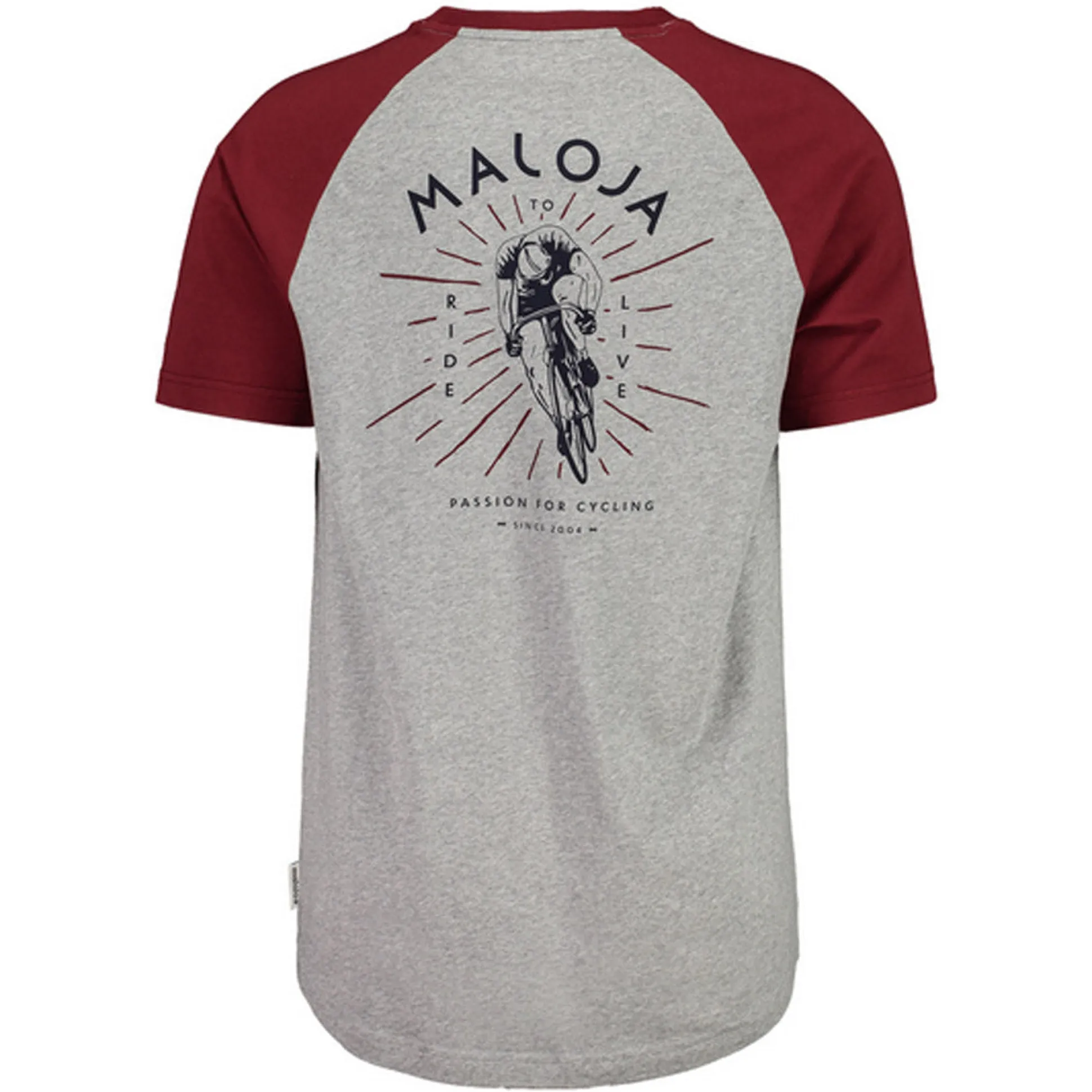 T-Shirt Maloja FadreinM - Grigio rosso