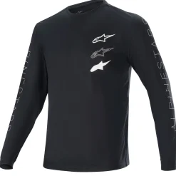 T-Shirt maniche lunghe Alpinestars Lead Tech - Nero