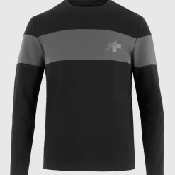 T-Shirt maniche lunghe Assos Signature Evo - Nero