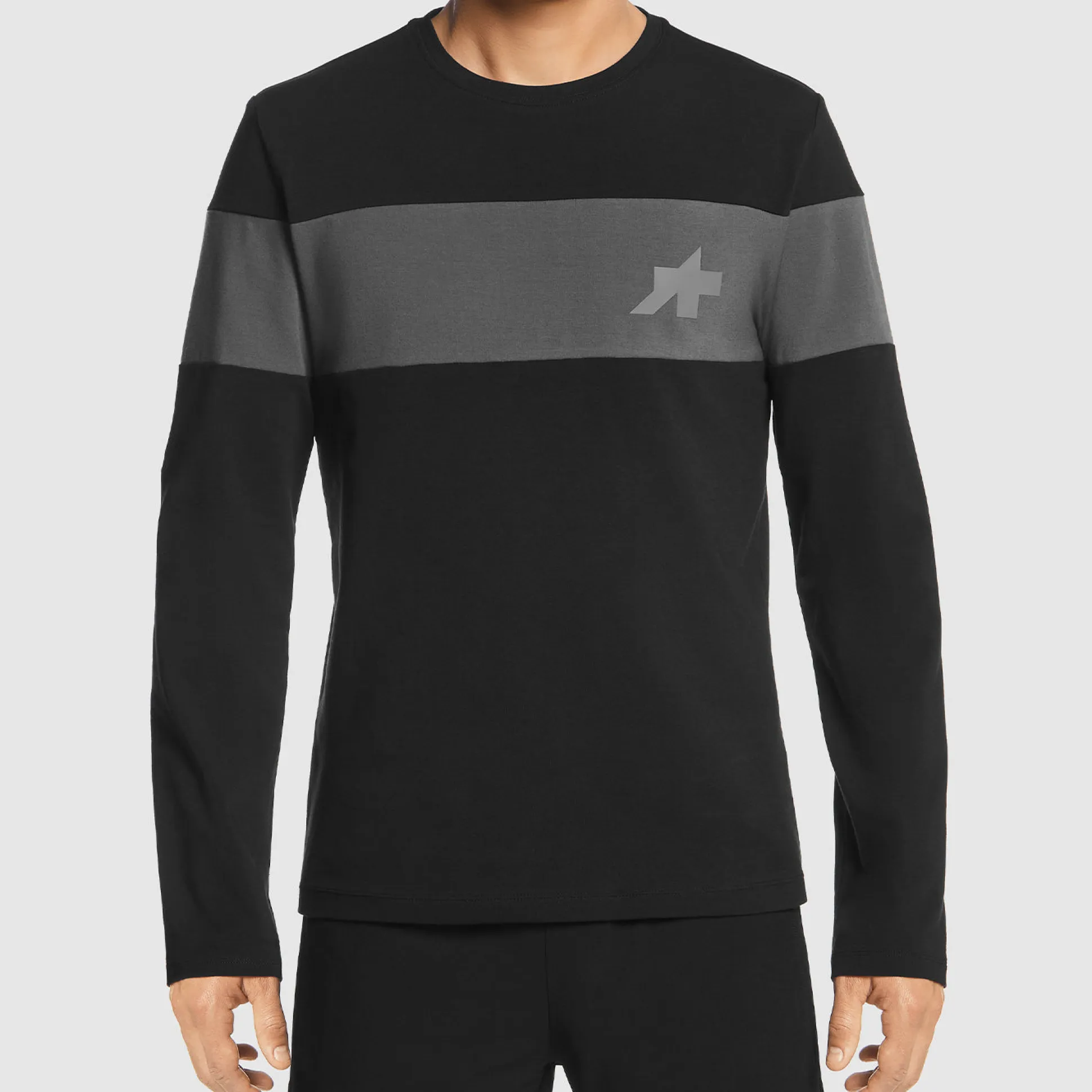 T-Shirt maniche lunghe Assos Signature Evo - Nero