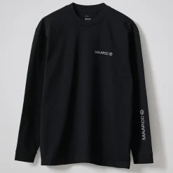 T-shirt maniche lunghe Maap Essentials CC - Nero