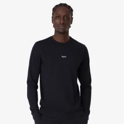 T-Shirt maniche lunghe Rapha Cotton - Nero