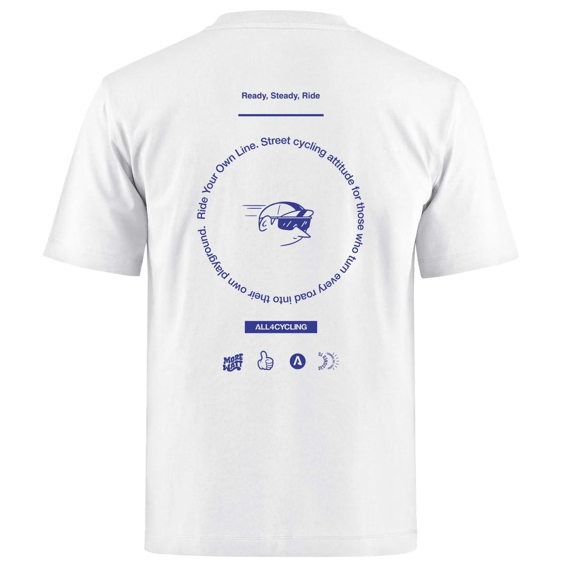 T-shirt More Watt - Bianco