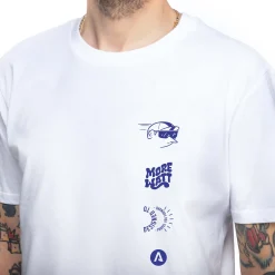 T-shirt More Watt - Bianco