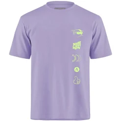 T-shirt More Watt - Lilla