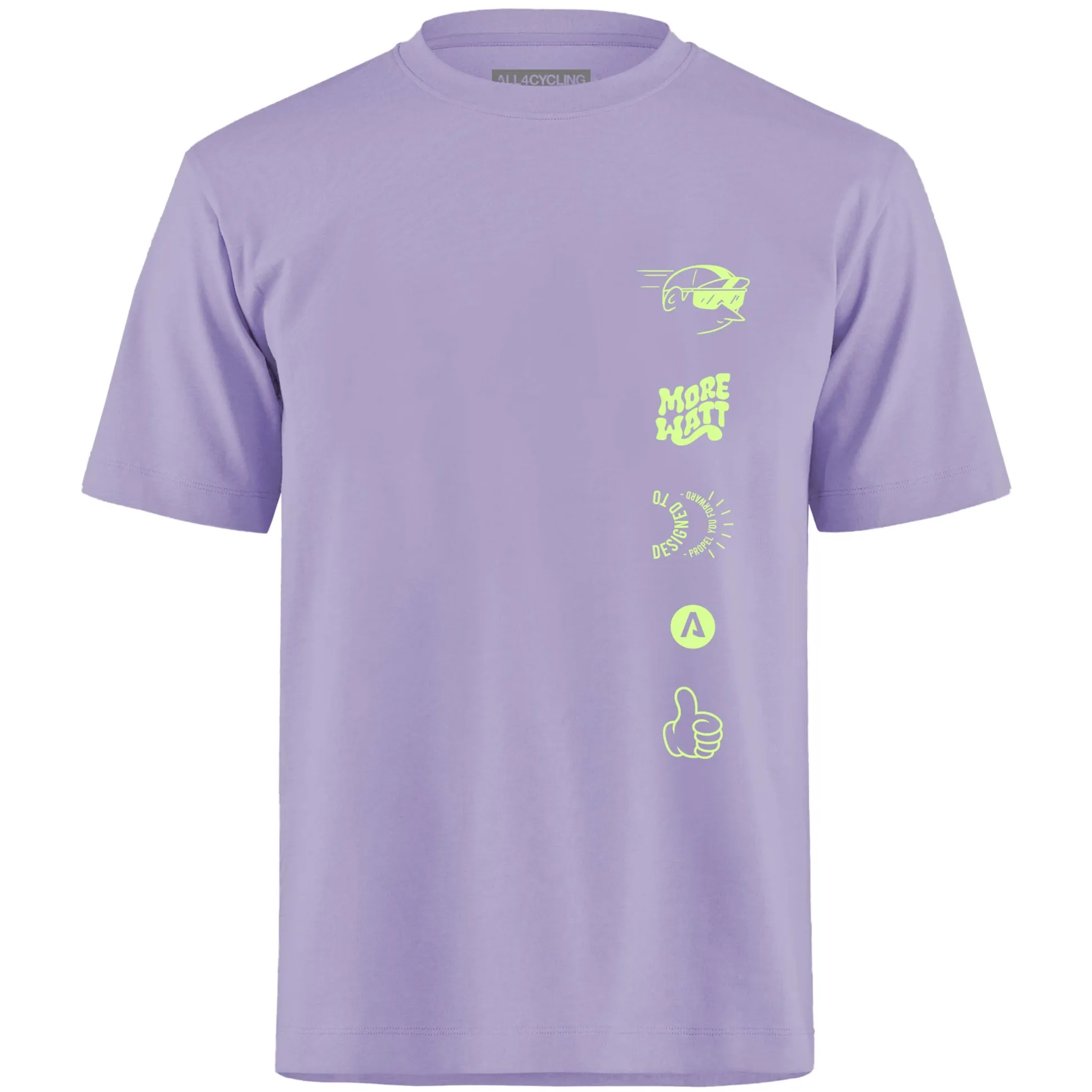 T-shirt More Watt - Lilla