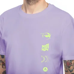 T-shirt More Watt - Lilla