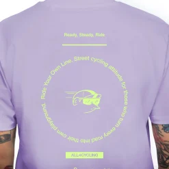 T-shirt More Watt - Lilla