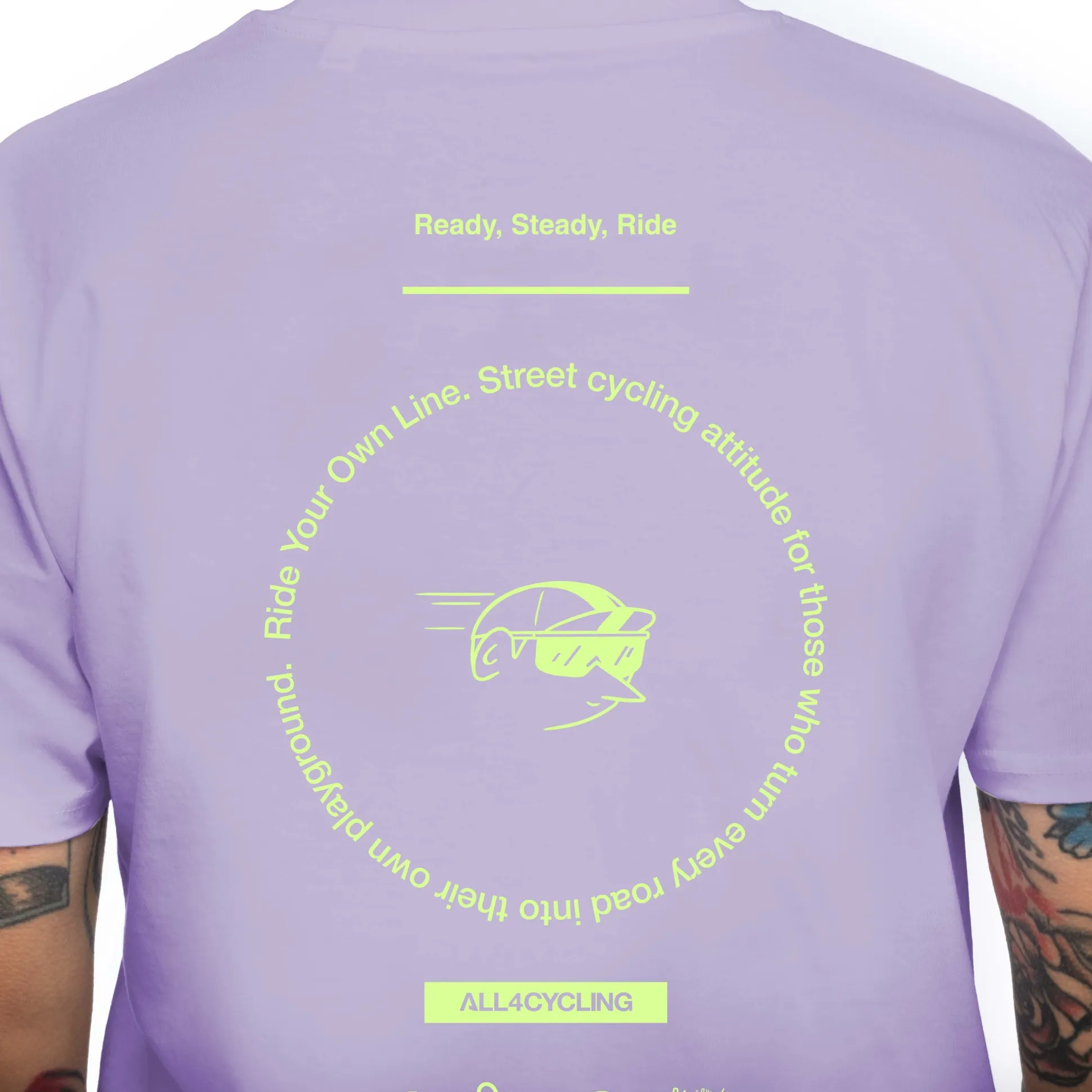T-shirt More Watt - Lilla