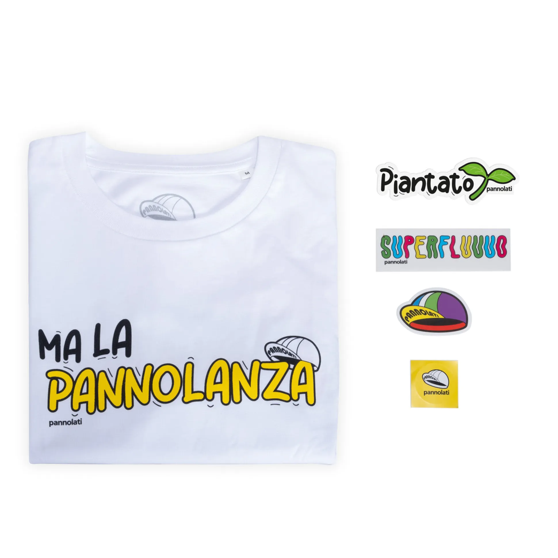 T-shirt Pannolati Ma la pannolanza