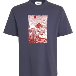 T-Shirt Pas Normal Studios Off-Race Graphic - Grigio