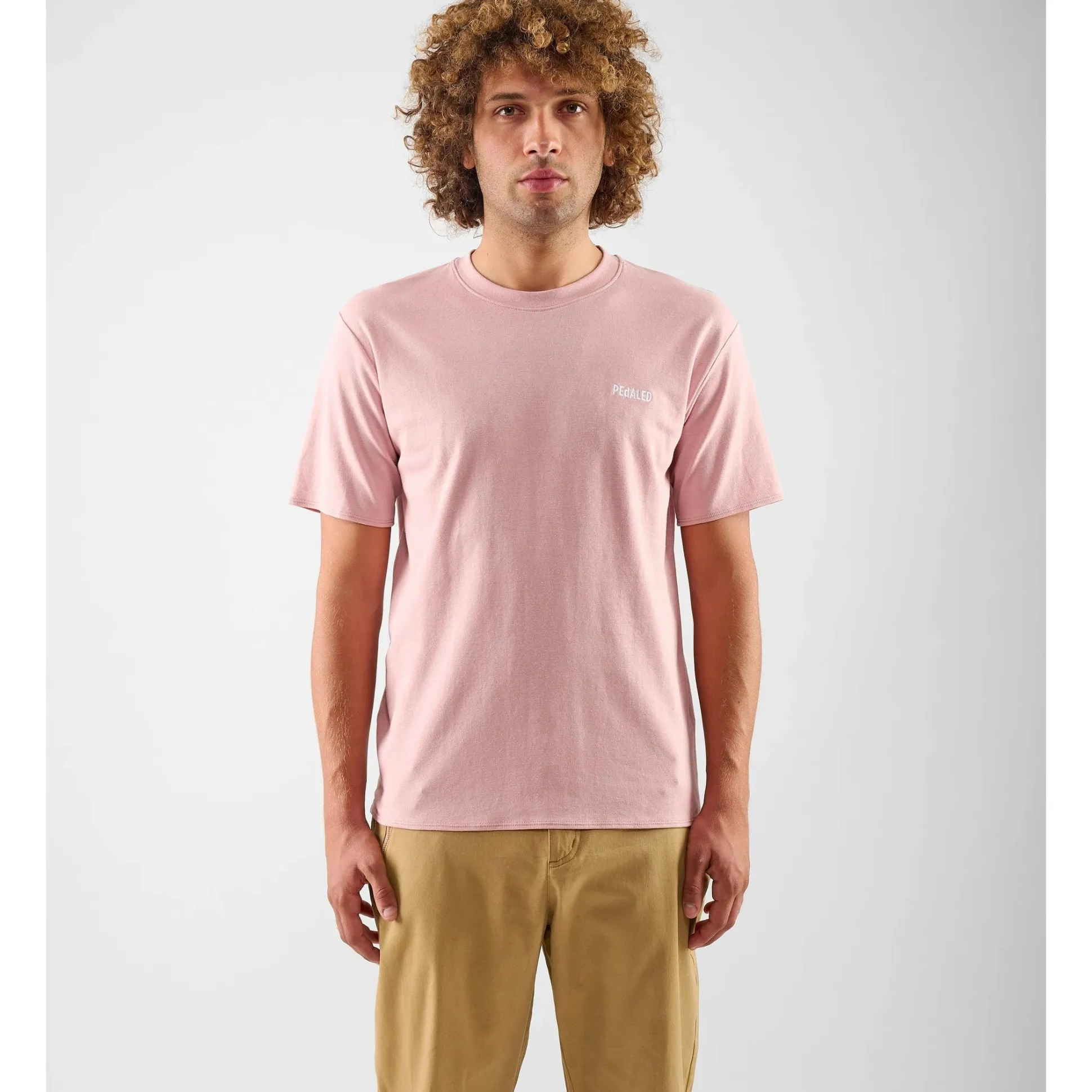T-Shirt Pedaled Lifewear Tee - Rosa