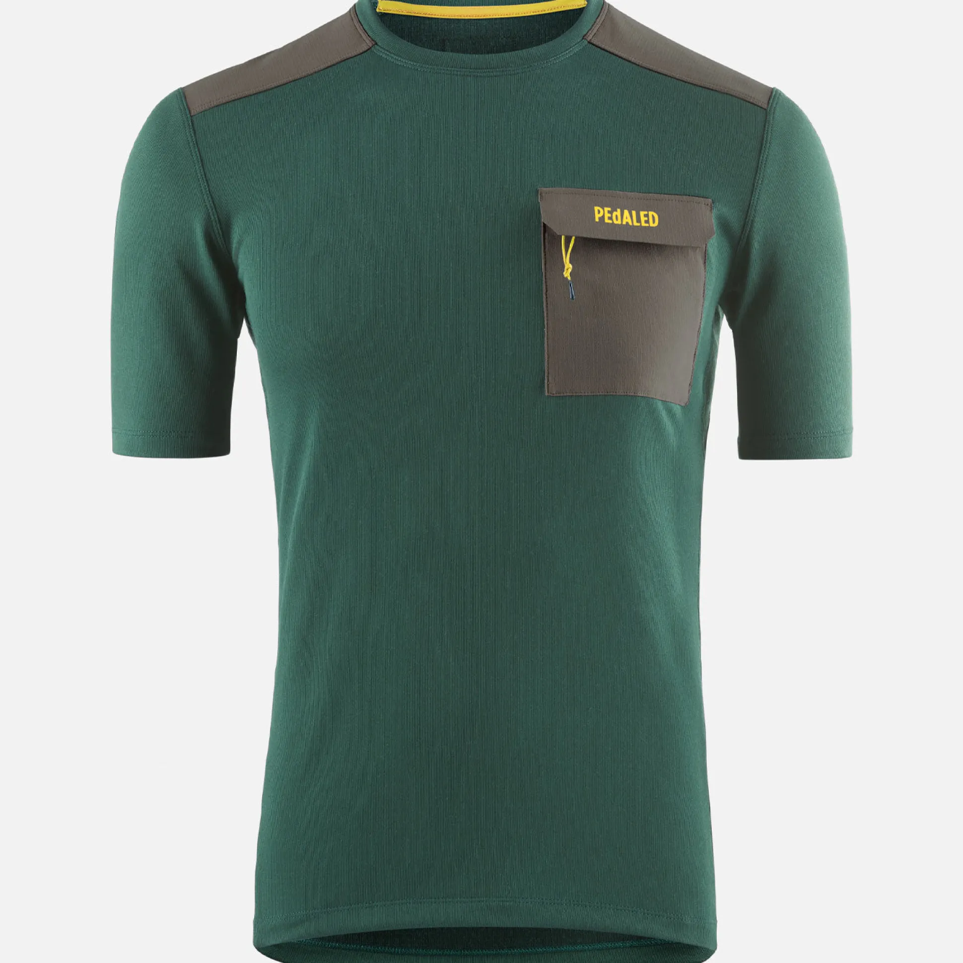 T-Shirt Pedaled Odyssey Merino - Verde