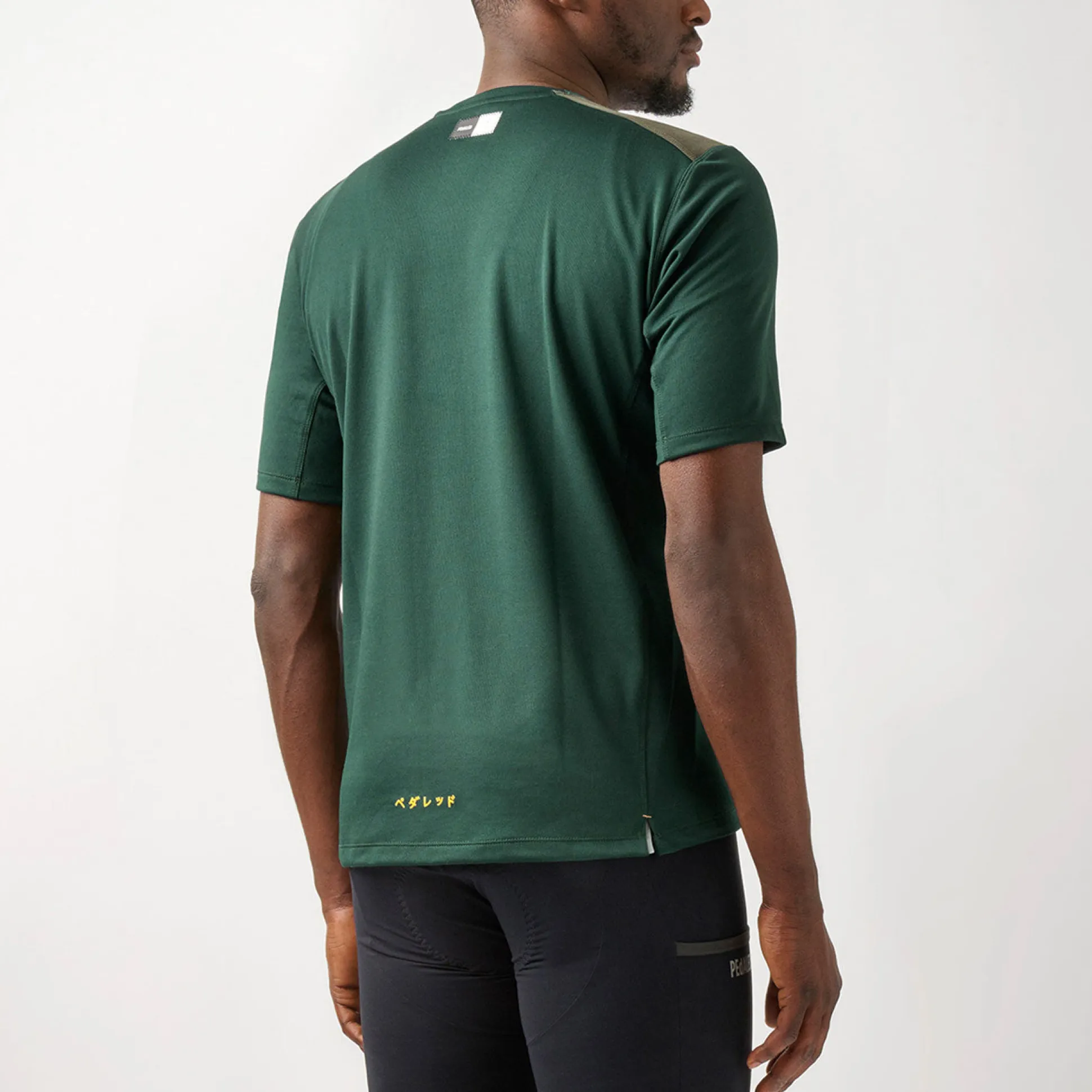 T-Shirt Pedaled Odyssey Merino - Verde