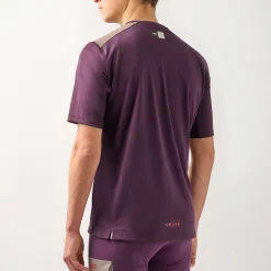T-Shirt Pedaled Odyssey Merino - Viola