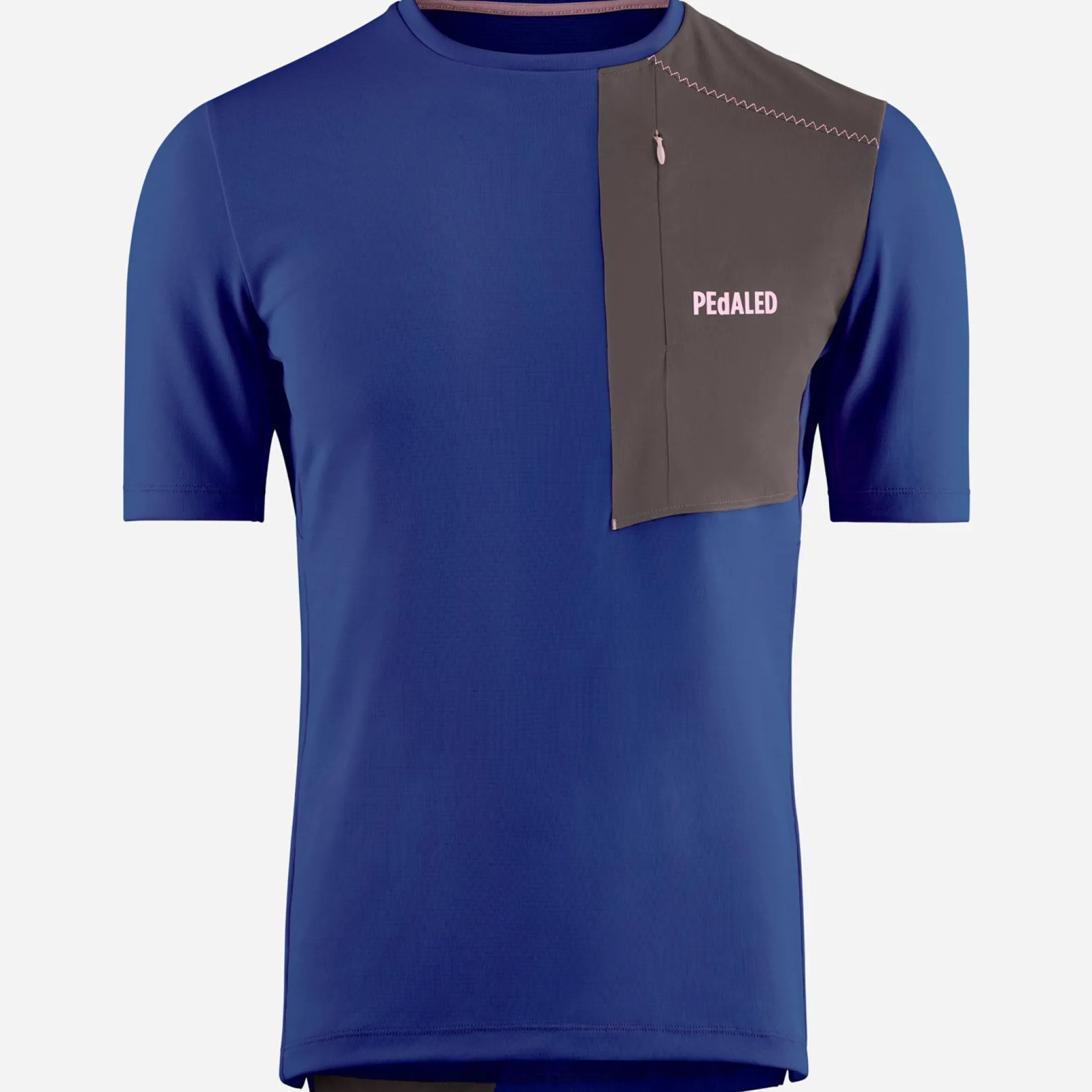 T-Shirt Pedaled Odyssey Merino - Blu