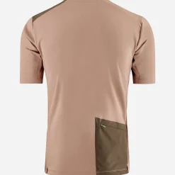 T-Shirt Pedaled Odyssey Merino - Marrone
