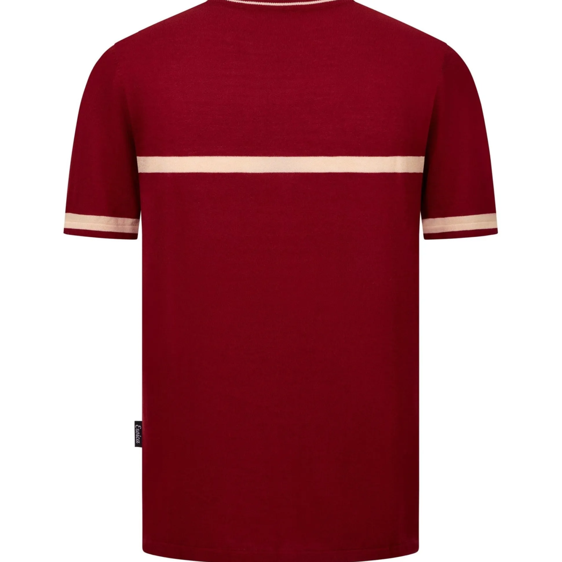T-Shirt Santini Eroica Jacquard - Bordeaux