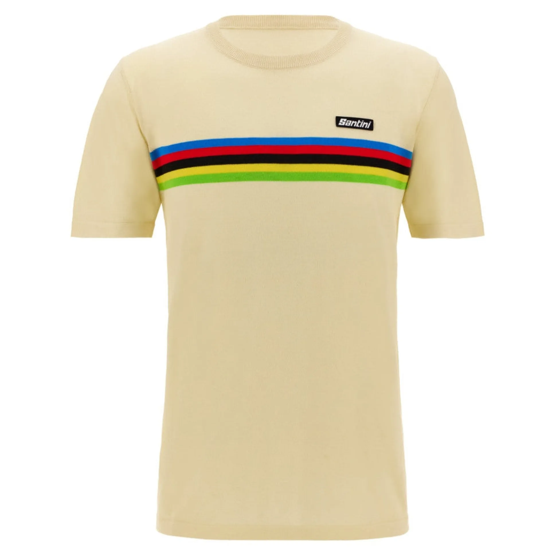 T-Shirt Santini UCI World Champion - Bianco