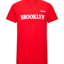 T-Shirt Santini x Brooklyn - Rosso